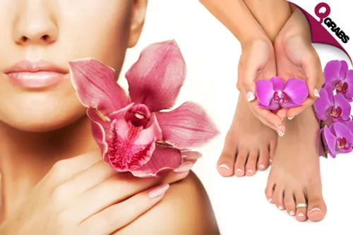 For QR99 Get a Spa Manicure & Pedicure OR for QR100 Enjoy a 60 min Cold Marine Facial Treatment at Tra Amici Spa! (QR260/QR200 Value)